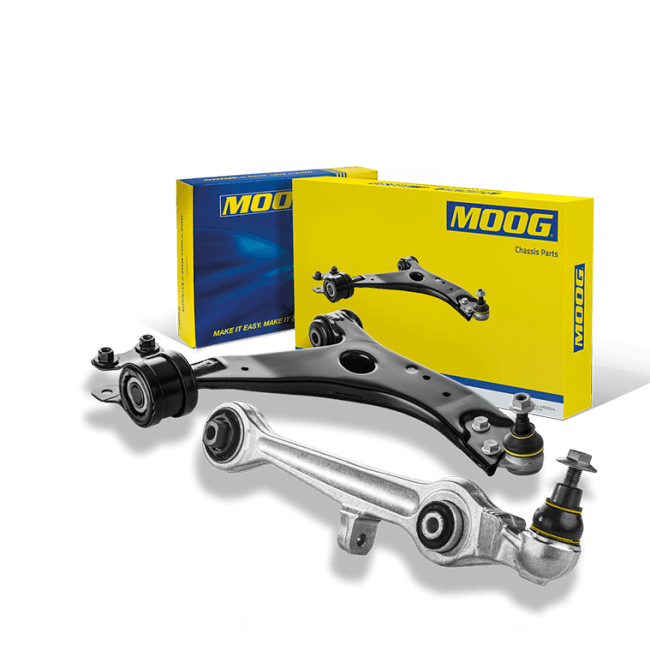 MOOG-Triangles et bras de suspension-Caractéristiques